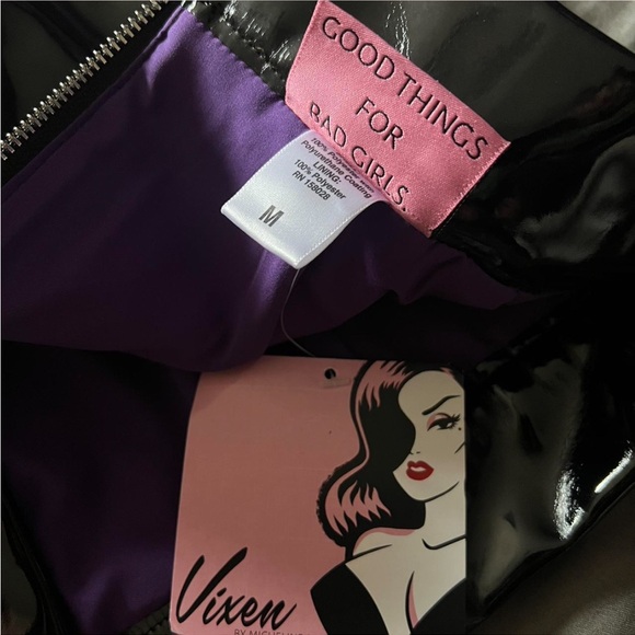 Vixen by Micheline Pitt Miss Kitty Cigarette Pants - Picture 5 of 5